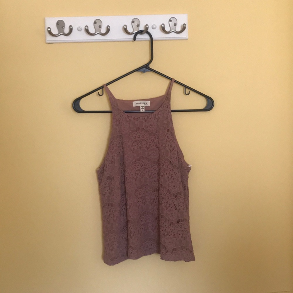 Monteau - Dusty Rose Tank Top